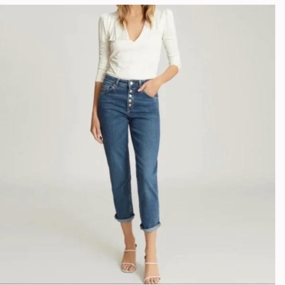 Reiss Valeria V-Neck BodySuit - Picture 1 of 1
